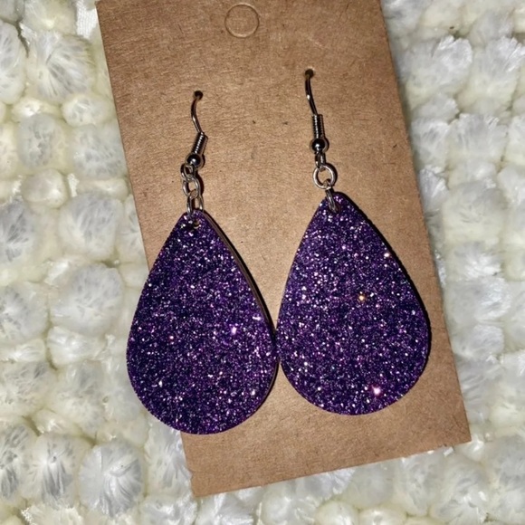 Handmade drop earrings - Picture 4 of 6